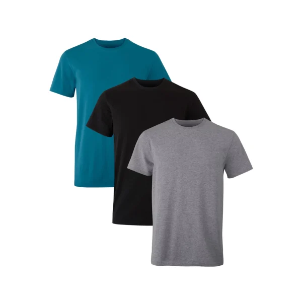 Originals Men’s T-Shirts Pack, Moisture-Wicking Stretch Cotton, 3-Pack